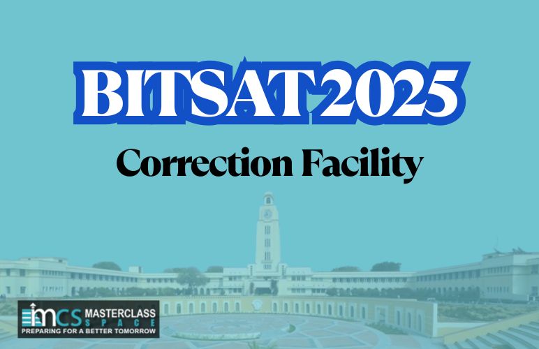 BITSAT 2025: Correction Facility