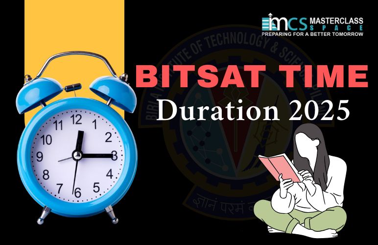 BITSAT Time Duration 2025